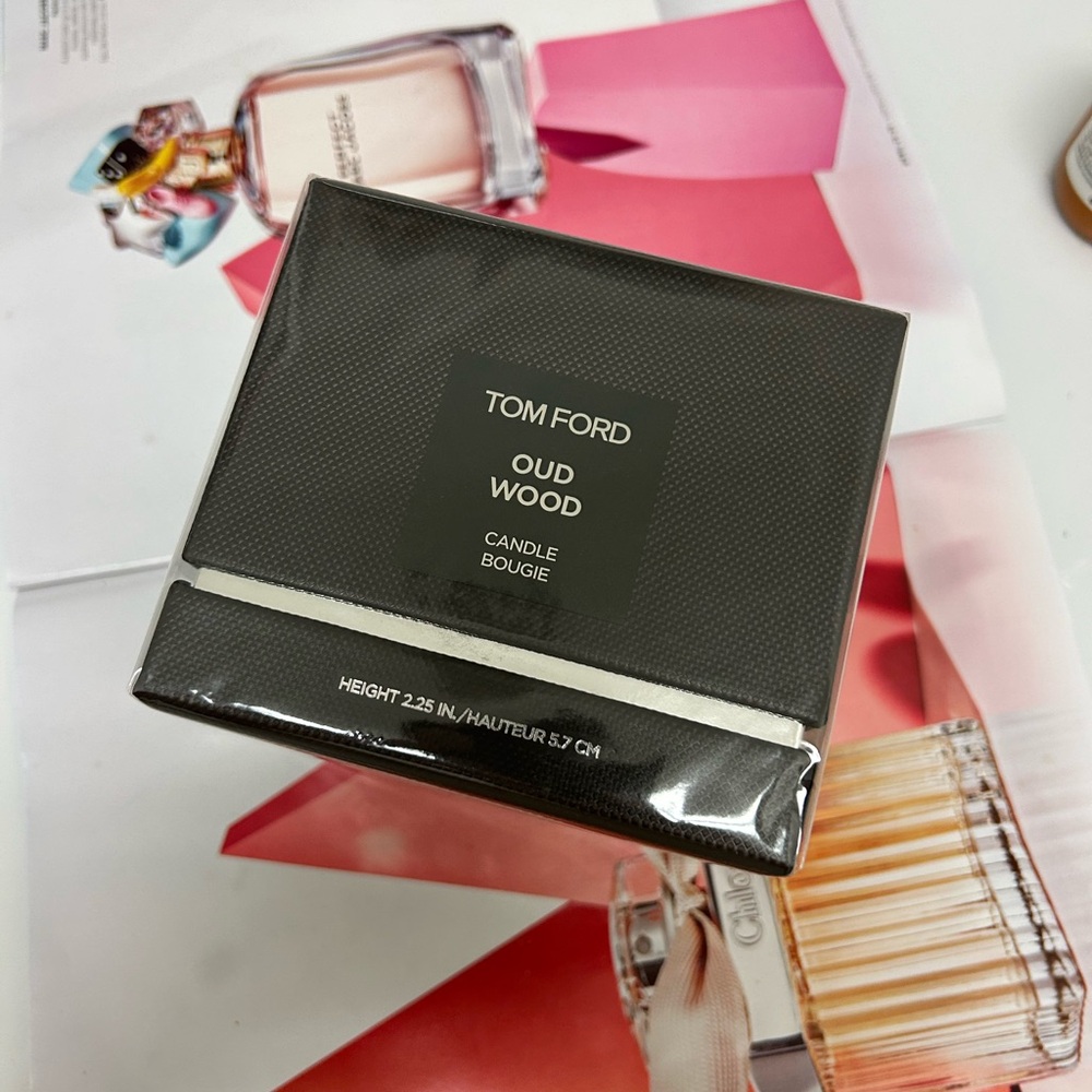 Tom Ford Oud Wood Scented Candle 2.25inch new sealed